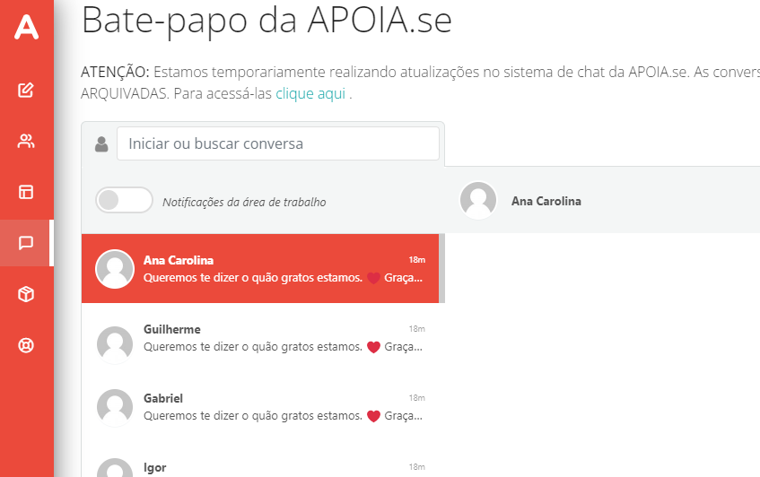 Potencialize seu engajamento: descubra o poder do Chat da APOIA.se